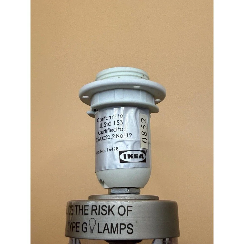 IKEA Glass Table Lamp Base